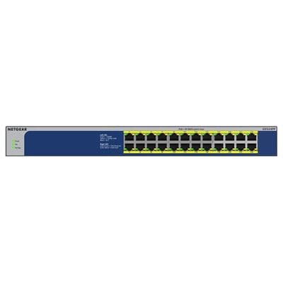 NETGEAR 24-Port High Powered POE+ Gigabit Unmanaged Switch (300W PoE Budget) GS524PP-100AJS