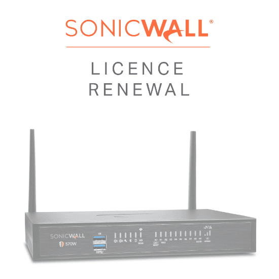 SONICWALL SONICWALL 8X5 SUPPORT FOR TZ570W 1YR 02-SSC-5883