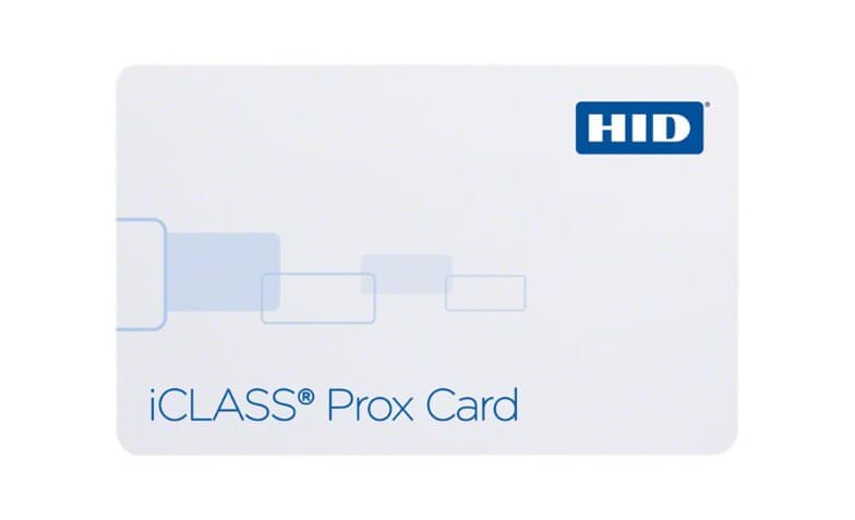 HID HID ICLASS + PROX CARD 2K/2 HID-PROG ICLASS NUM + PROX NO-NUM MOQ=100 2120HBGGMNN