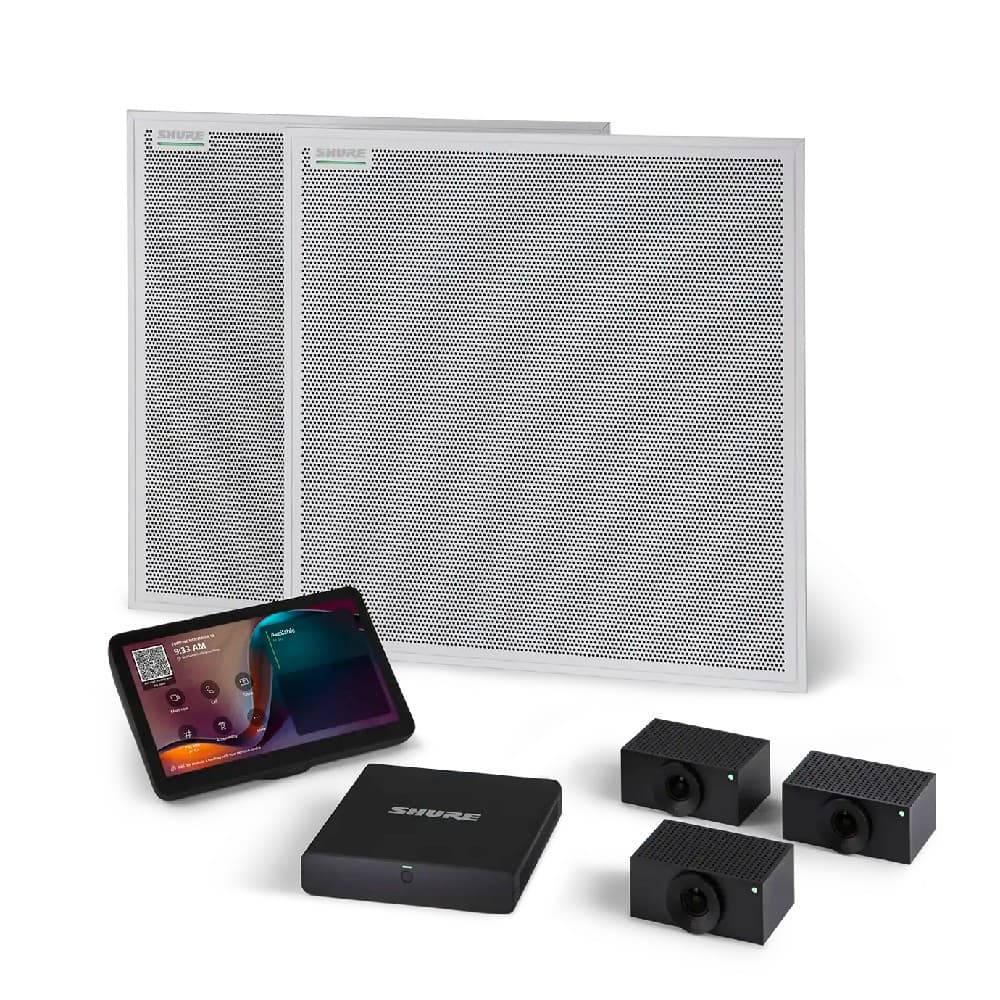 SHURE SHURE(IMXRK80-A)MTR KIT-11" TOUCH CONTROL(1),INTELLIMIX MTR PC(1),MXA902(2),HUDDLY CREW(1) IMXRK80-A