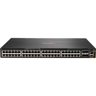 HPE HPE ANW 6300M 48-port 1GbE and 4-port SFP56 Power-to-Port 2 Fan Trays 1 PSU Bundle JL762A