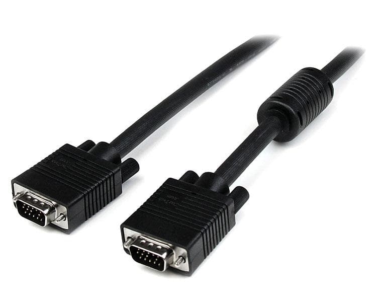 STARTECH STARTECH.COM 15M COAX HIGH RESOLUTION MONITOR VGA CABLE - HD15 M/M, LTW MXTMMHQ15M