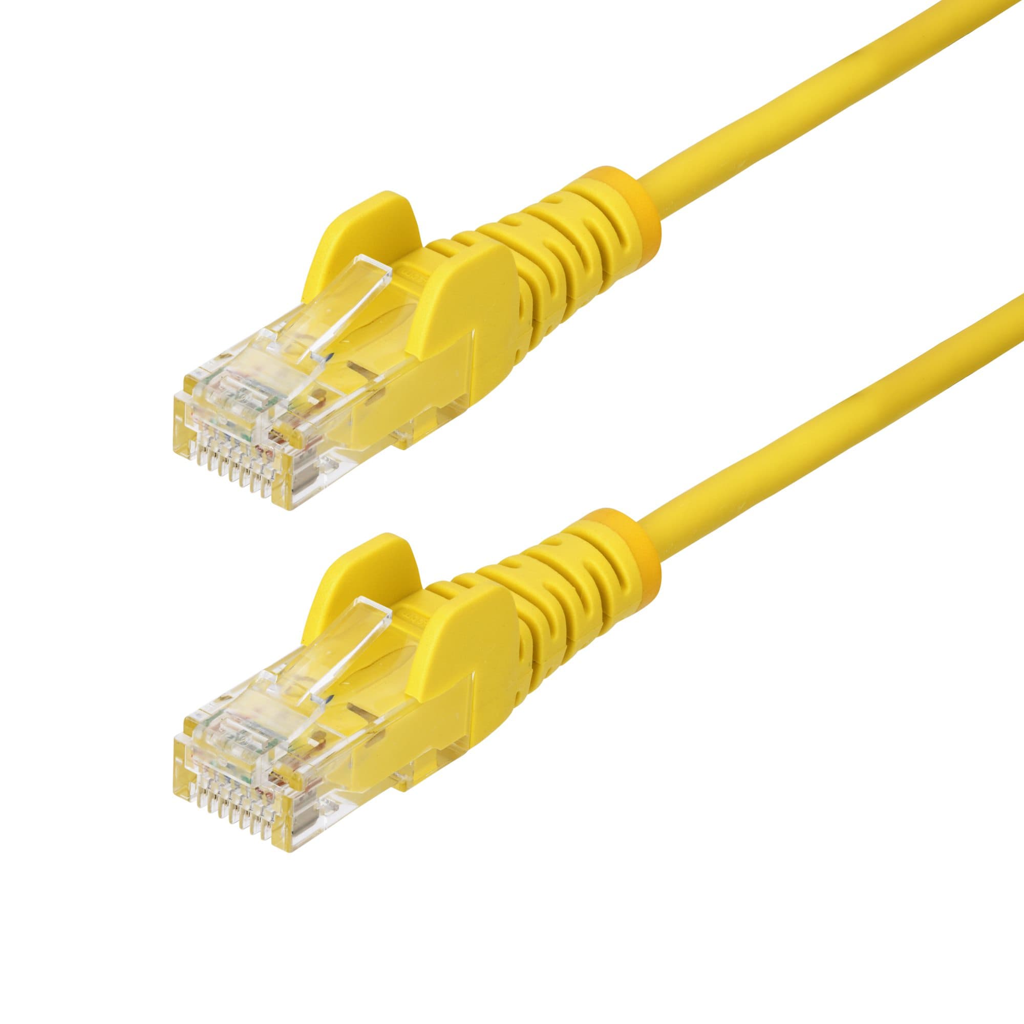 STARTECH STARTECH.COM 10M YELLOW SLIM CAT6 ETHERNET CABLE, SNAGLESS, 28AWG, LSZH, LTW N6PAT10MYLS