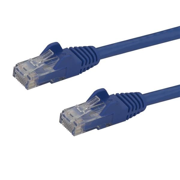 STARTECH STARTECH.COM CAT6 ETHERNET CABLE 10M BLUE 650MHZ 100W SNAGLESS PATCH CORD LTW N6PATC10MBL