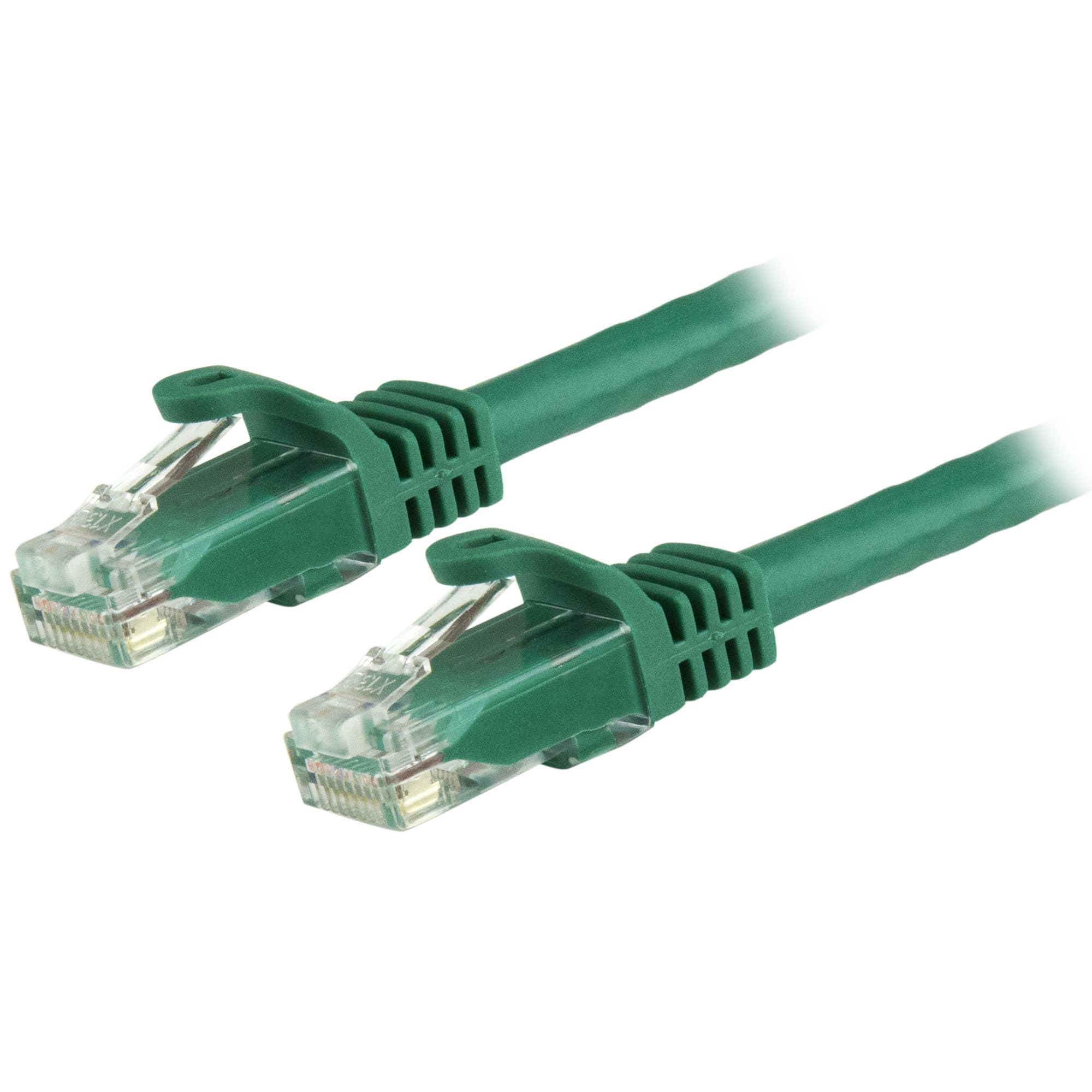 STARTECH STARTECH.COM CAT6 ETHERNET CABLE 3M GREEN 650MHZ 100W SNAGLESS PATCH CORD LTW N6PATC3MGN