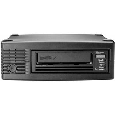 HPE HPE SmartChoice LTO-7 Ultrium External Tape Drive 5x LTO-7 15TB Data Cartridges P84140-B25