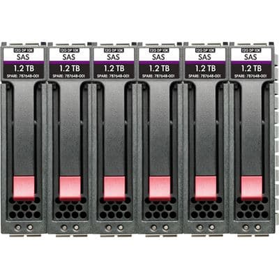 HPE HPE MSA 96TB SAS 7.2K LFF M2 6pk HDD Bdl R3U73A