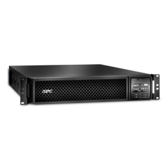 APC APC SMART-UPS SRT 1000VA 230V, (6) IEC 320 C13, RJ-45 SERIAL, MNC, SMARTSLOT, USB, LCD, 2U SRT1000RMXLI-NC