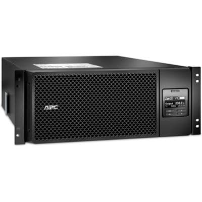 APC APC SMART-UPS (SRT), 6000VA, IEC(10), NETWORK, LCD, 4U RACK/TWR, 3YR SRT6KRMXLI