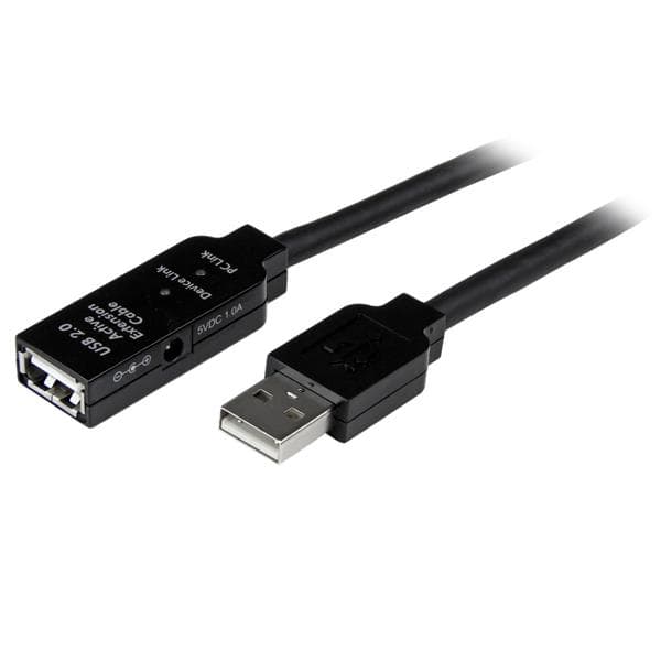 STARTECH STARTECH.COM 25M USB ACTIVE REPEATER EXTENDER MALE TO FEMALE, 2 YR USB2AAEXT25M