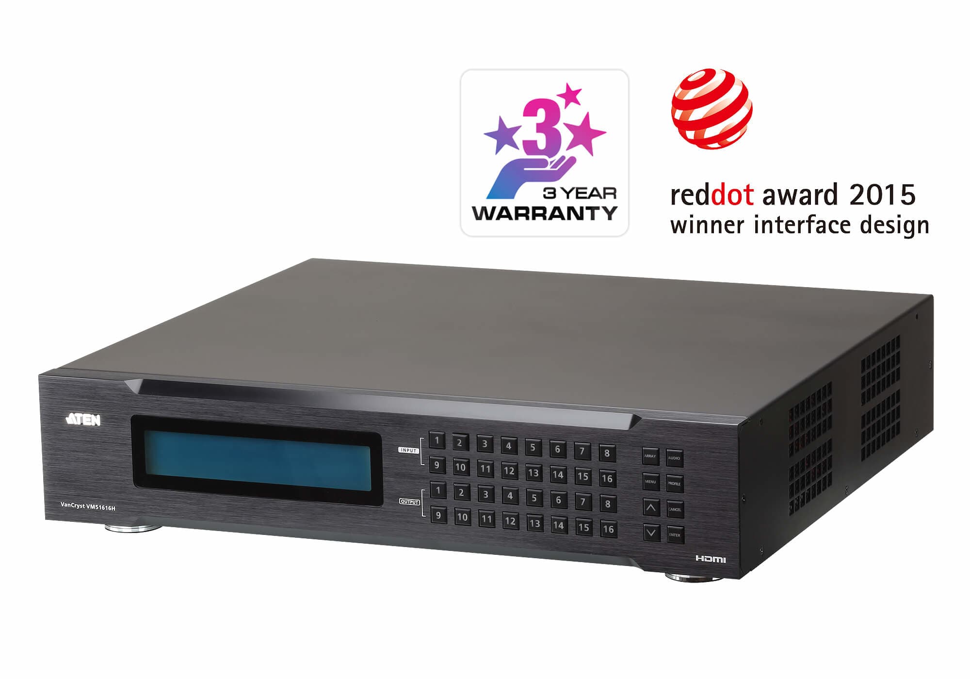 ATEN ATEN 16X16 HDMI MATRIX WITH SCALER VM51616H-AT-U