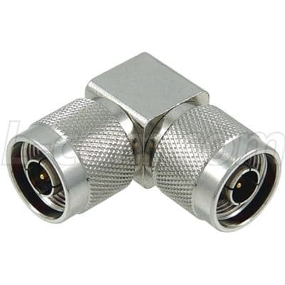 Go Wireless NZ N-Male to N-Male Right Angle 50 Ohm Adaptor AN-27