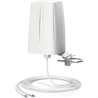 QuWireless QuWireless QuOmni 4dBi 4G/LTE MIMO 2x2 Antenna with 5m Coax and SMA-Male Connectors AOLM2