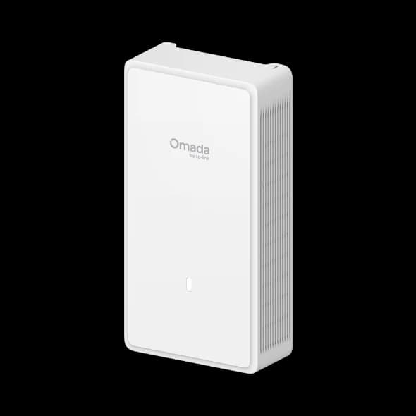 Omada Omada EAP775 BE9300 Tri-Band Wall Plate Wi-Fi 7 Access Point with 5-Ports and PoE Out Support EAP775-Wall