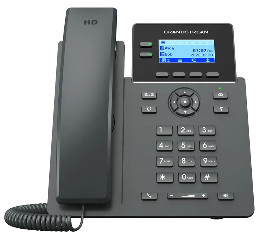 Grandstream Networks Grandstream GRP2602 2 Lines 2 SIP Account IP Phone with DC Power Supply GRP2602