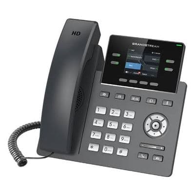 Grandstream Networks Grandstream GRP2612W 2 Lines 2 SIP Wi-Fi Connected 2.4in Colour Screen IP Phone GRP2612W
