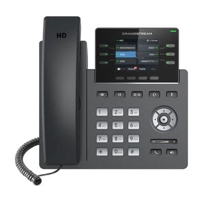 Grandstream Networks Grandstream GRP2613 3 Lines 3 SIP PoE 2.4inch Colour Screen GRP2613