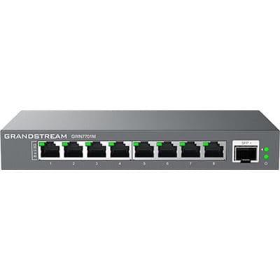 Grandstream Networks Grandstream GWN7701M 8 Port 2.5 Multi-Gigabit, 1 x SFP+ Unmanaged Ethernet Switch GWN7701M