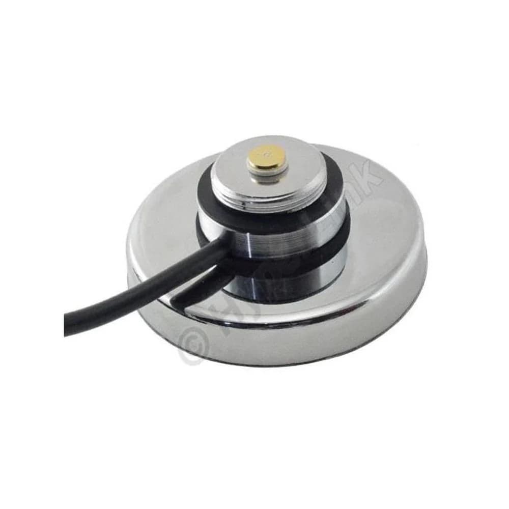 L-com L-com NMO-Series Chrome Mobile Magnetic Mount with 3m LLC195 and RP-SMA Male Connector MNT-01