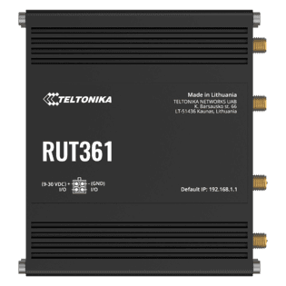Teltonika Teltonika RUT361 4G/LTE Cellular CAT 6 WiFi Router with Digital I/O RUT361