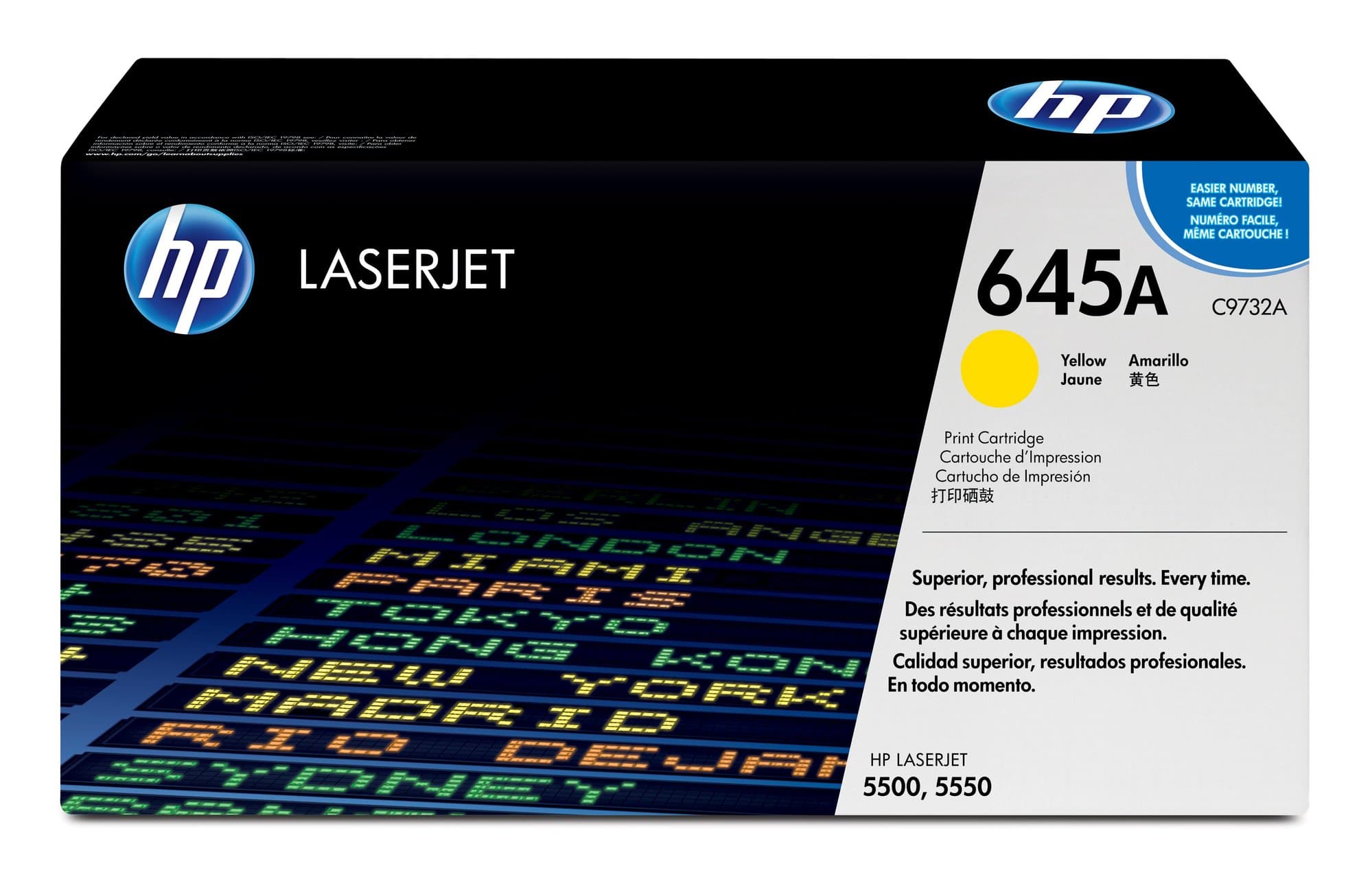 HP HP 645A YELLOW LJ TONER CART C9732A 1036018
