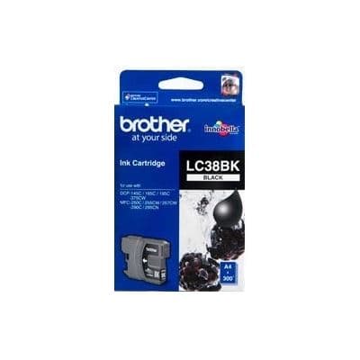 BROTHER BROTHER LC38 BLK Ink CART 1055810
