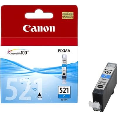 CANON CANON CYAN INK CART FOR IP4600 CLI521C 1081153