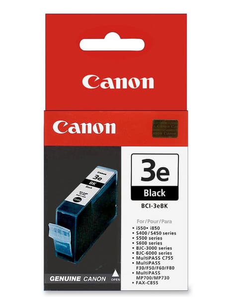 CANON CANON BCI3EBK BLACK INK TANK 1084206