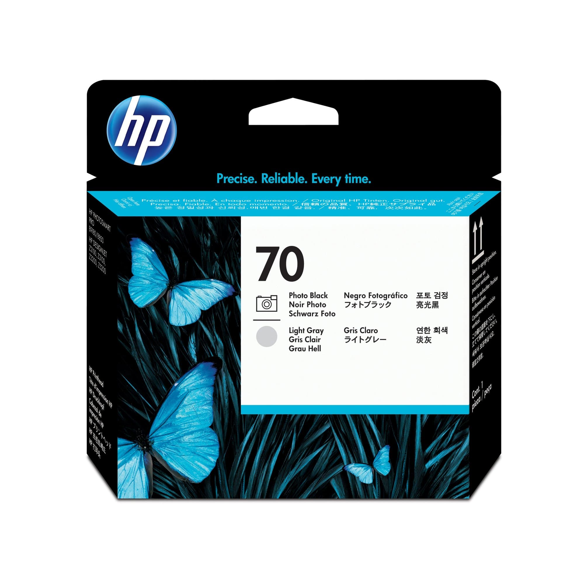 HP HP 70 Photo Black and LT Grey Printhead 1096202