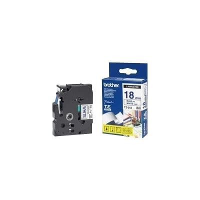 BROTHER BROTHER TZe243 18mm x 8m Standard laminated Blue 1536055
