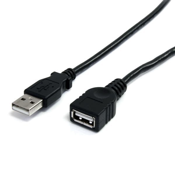 StarTech.com StarTech.com 10 ft Black USB Extension Cable A to A 1616762