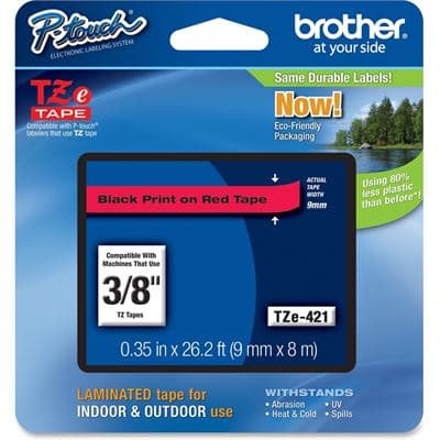 BROTHER BROTHER TZE-421 - 9 mm Black-Red 1676463
