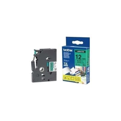 BROTHER BROTHER TZE-731 - 12 mm Black/Green 1676468