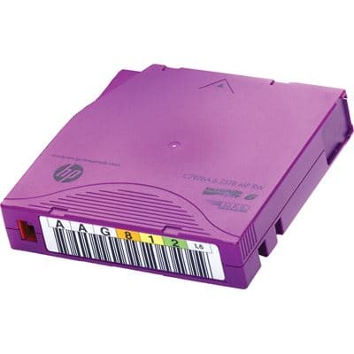 Hewlett Packard Enterprise Hewlett Packard Enterprise HP LTO-6 Ultrium 6.25TB MP RW Custom Lab 2339190