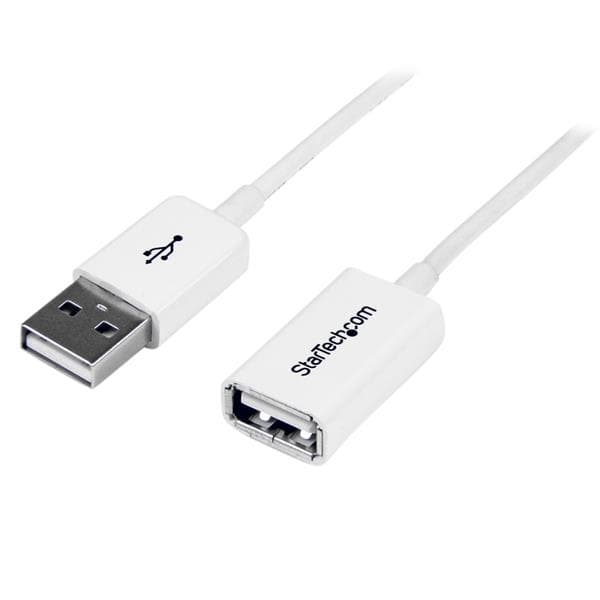 StarTech.com StarTech.com 1m White USB 2.0 Extension Cable - M/F 2475274