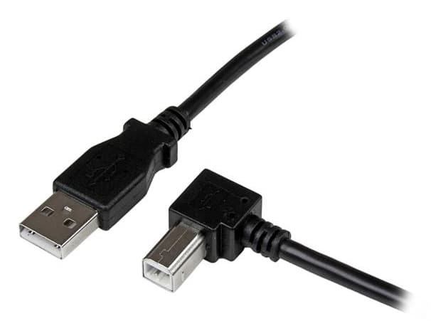 StarTech.com StarTech.com 2m USB 2.0 A to Right Angle B Cable M/M 2514070