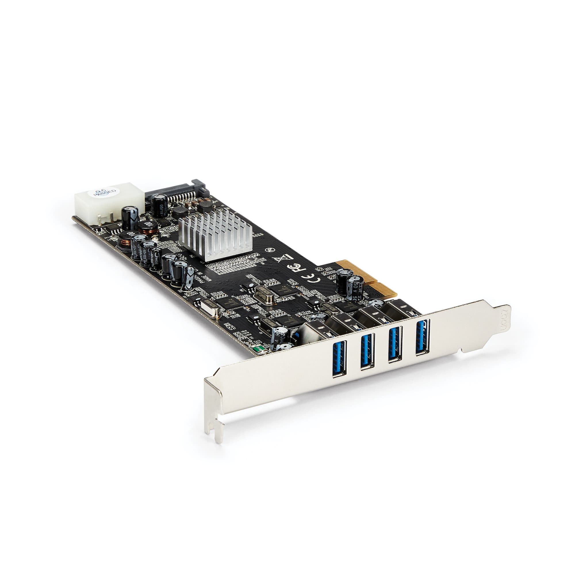 StarTech.com StarTech.com 4 Port Quad Bus PCIe USB 3 Card w/ UASP 2552329