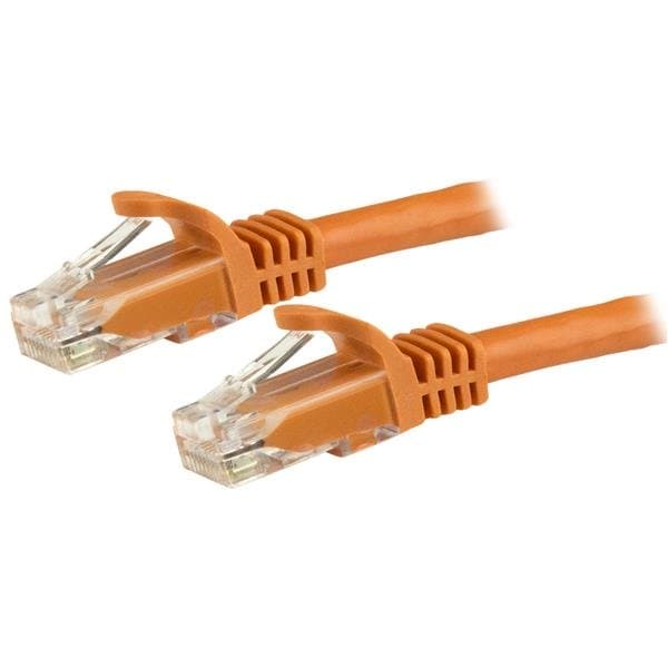 StarTech.com StarTech.com 5m Orange Snagless UTP Cat6 Patch Cable 2682291