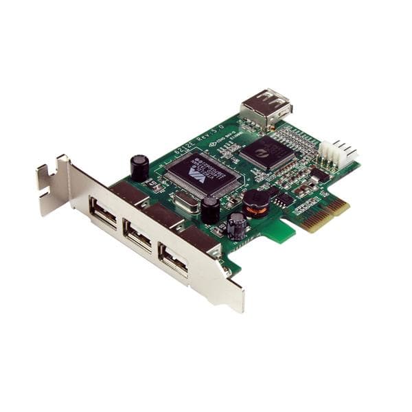StarTech.com StarTech.com 4 Port LP PCI Express USB Card 2902521