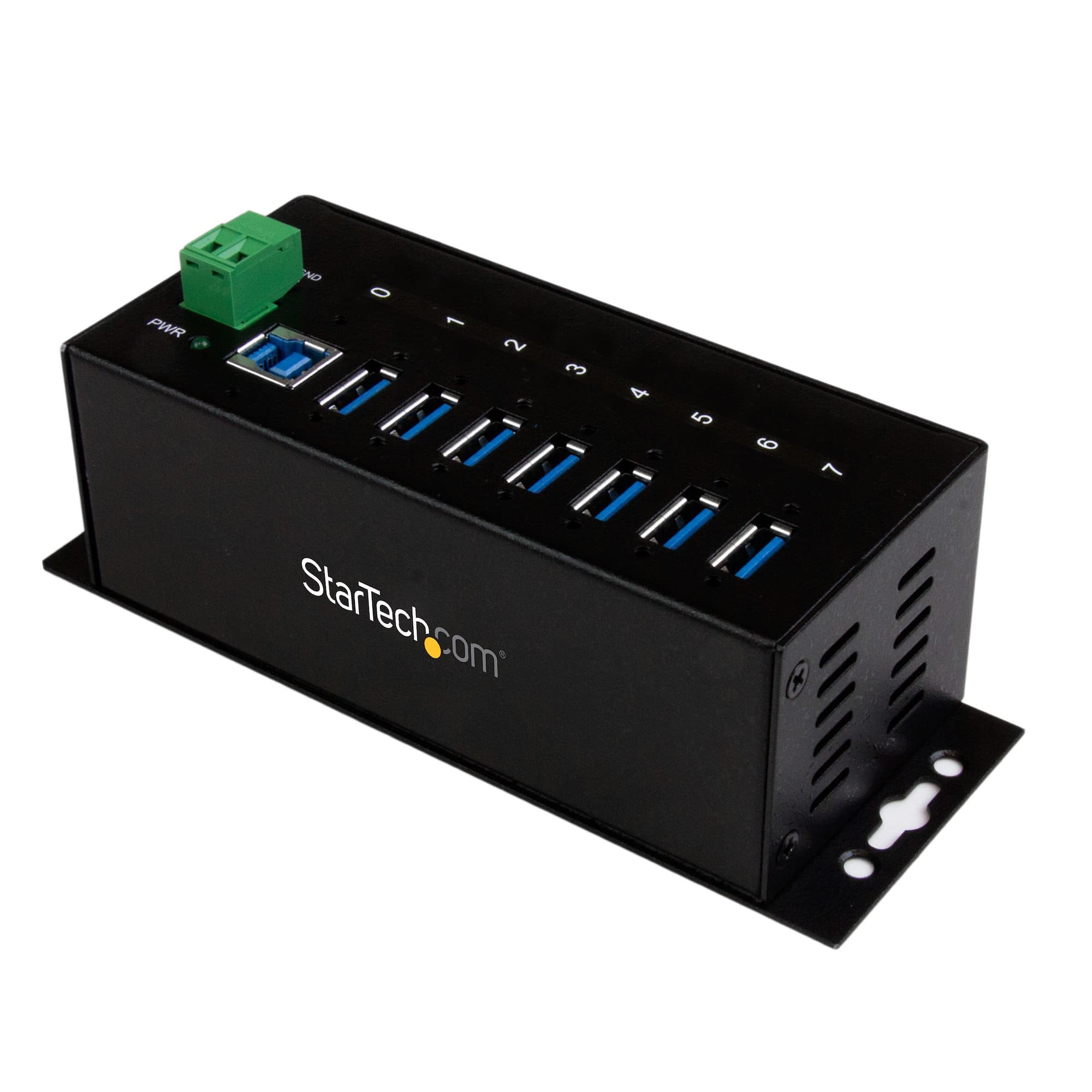 StarTech.com StarTech.com 7 Port Industrial USB 3.0 Hub - Metal 2914587