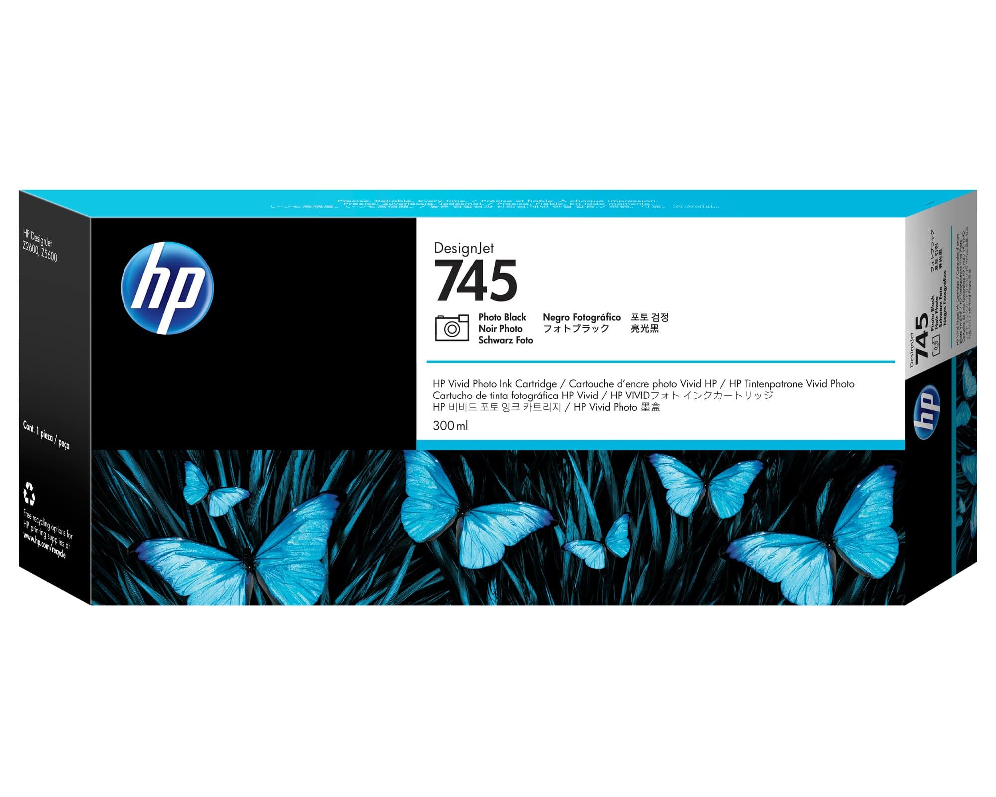 HP HP INK CARTRIDGE NO 745 PHOTOBLACK 300ML 3294106