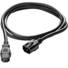Hewlett Packard Enterprise Hewlett Packard Enterprise C19/C20 WW 16A 2M 6PC BLK LCKNG PC 3525319