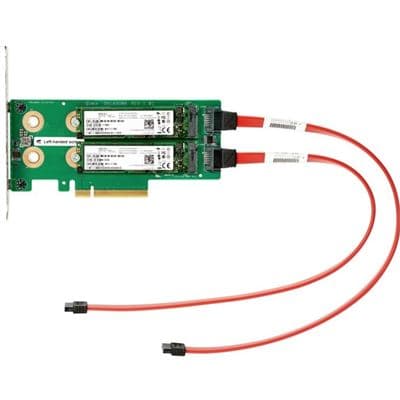 Hewlett Packard Enterprise Hewlett Packard Enterprise HPE Universal SATA AIC HHHL M.2 SSD Kit 4086697