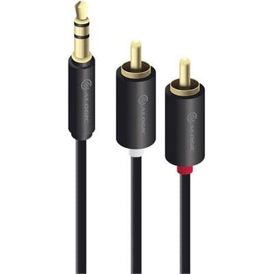 ALOGIC ALOGIC PREMIUM STEREO AUDIO TO 2XRCA STEREO BLK 4299043