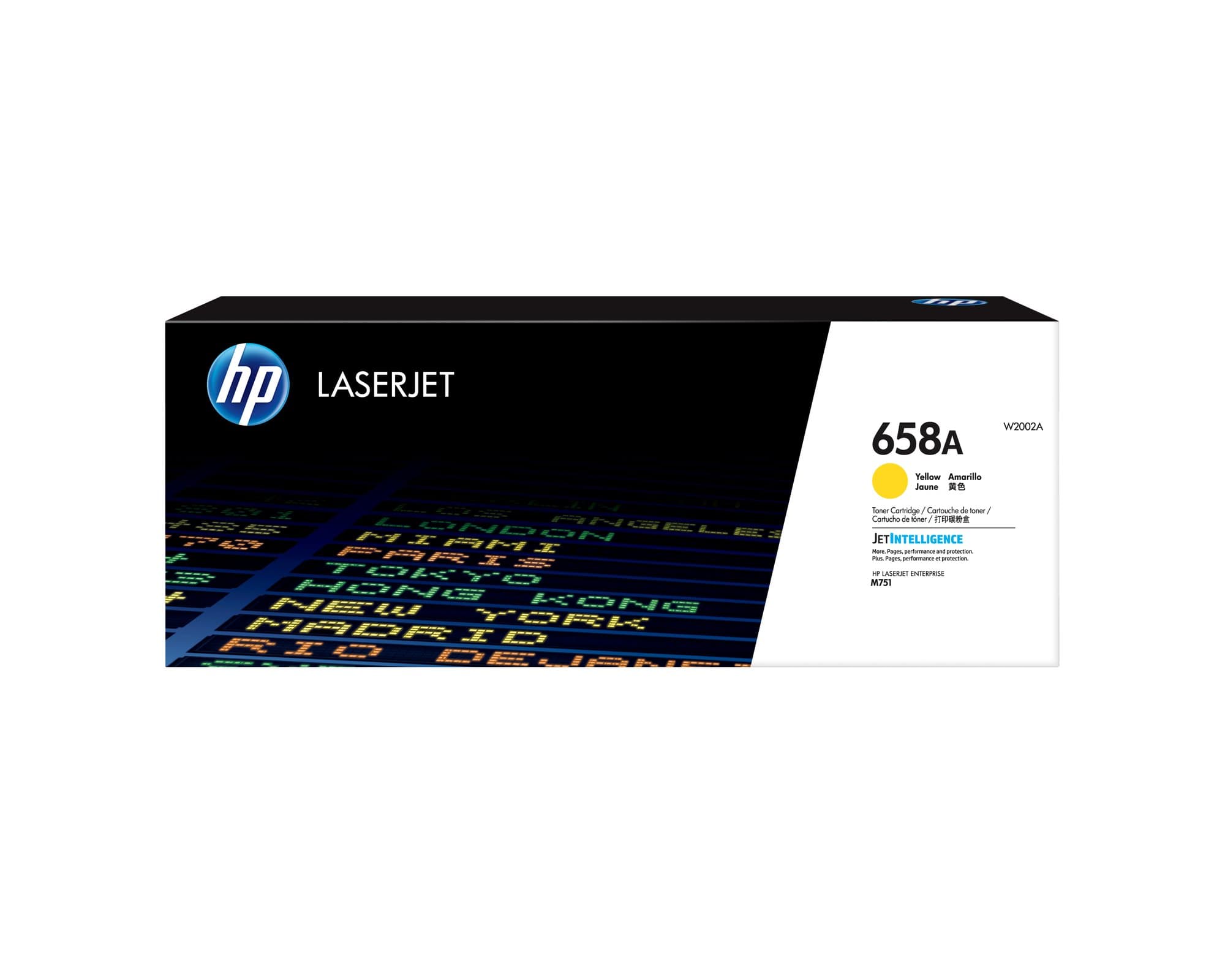 HP HP 658A Yellow LaserJet Toner Cartridge 4490834