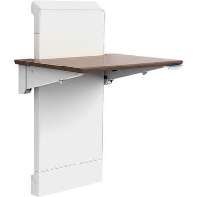 ERGOTRON ERGOTRON WORKFIT ELEVATE WALL DESK SNOW & WALNUT 4649223