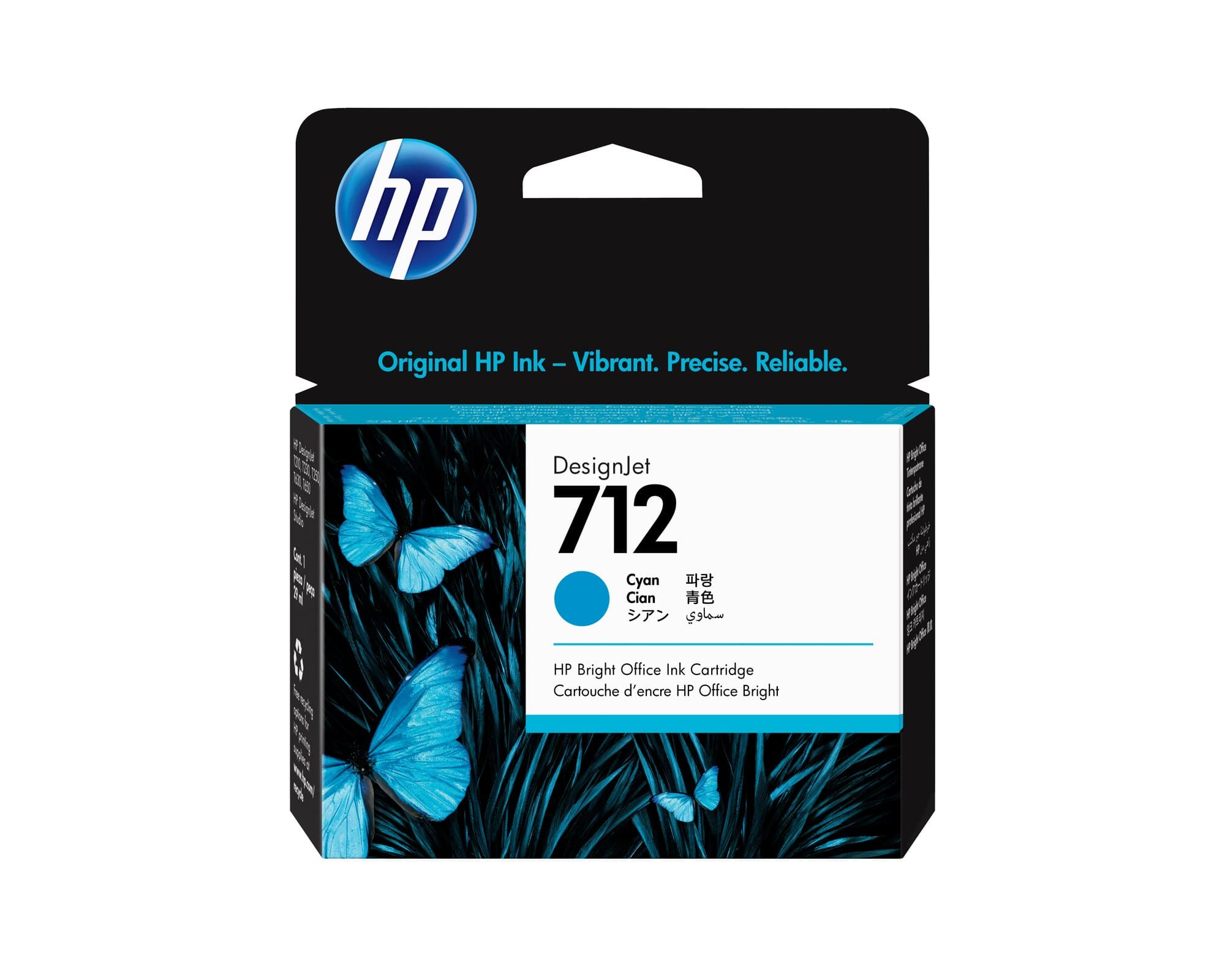 HP HP 712 29-ml Cyan DesignJet Ink 4988541