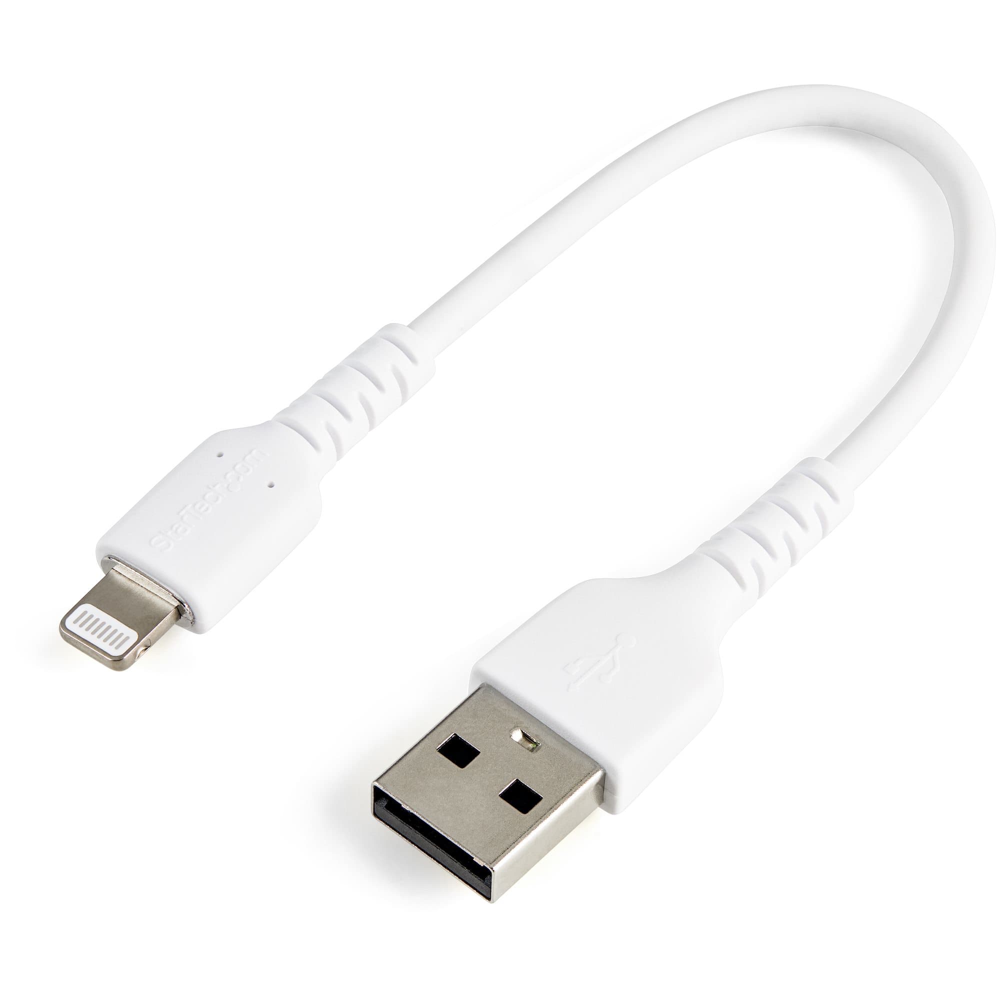 StarTech.com StarTech.com 6 inch Durable USB-A to Lightning Cable 5088363
