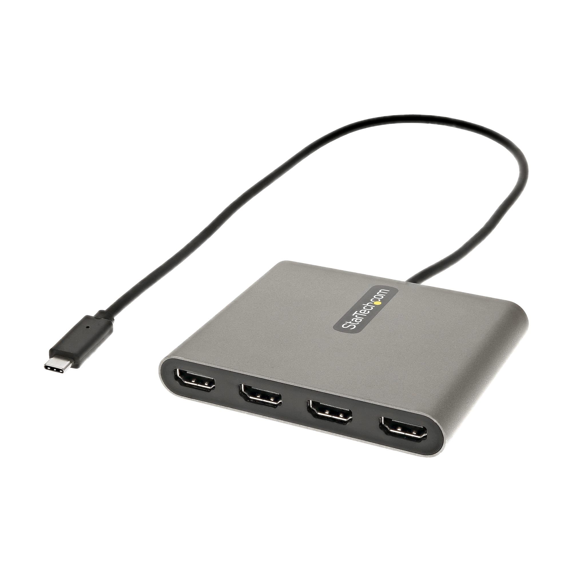 StarTech.com StarTech.com USB C to 4 HDMI Adapter - External Card 5325705