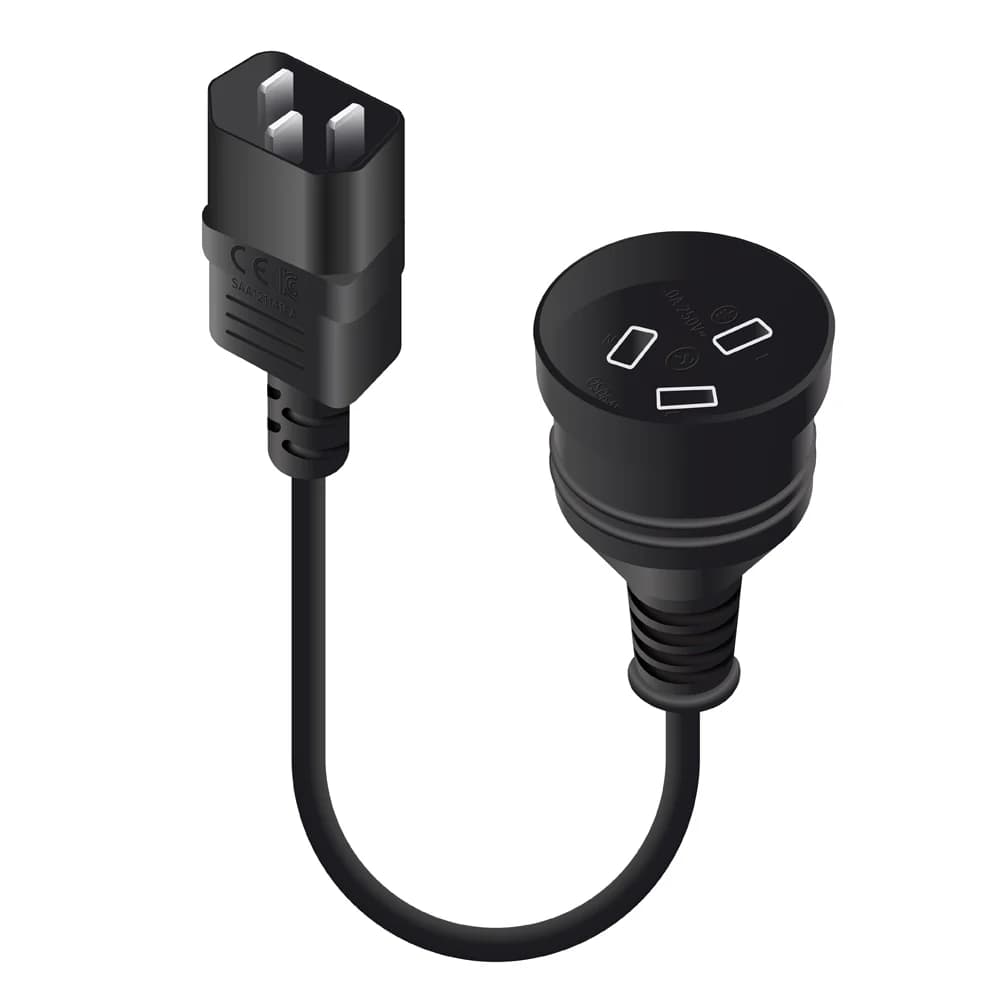 ALOGIC ALOGIC 0.15M IEC C14 TO AUS 3 PIN MAINS 5553268